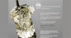 Desktop Screenshot of excelenciatequilera.com